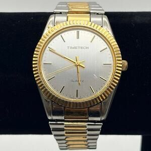 Gold & Silver TimeTech Men’s Watch